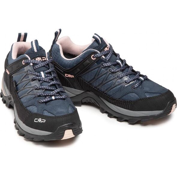 Buty trekkingowe damskie CMP Rigel Low Wmn Trekking Shoe Wp Asphalt-Antracite-Rose r. 38 7816976 8057153315361