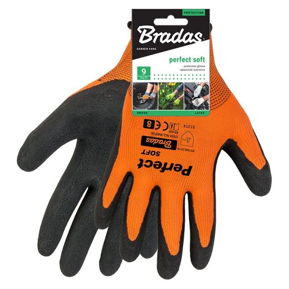 Bradas Rękawice ochronne PERFECT SOFT lateks rozmiar 9 BRADAS 1657 7829065 5907544431657