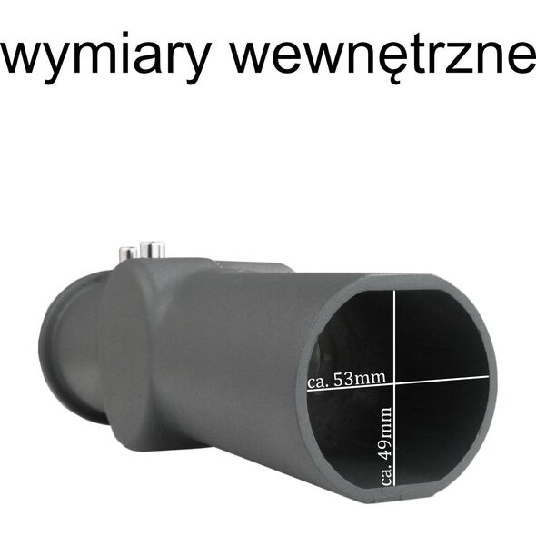 GTV Adapter regulowany do lamp słupów ulicznych LED 100W SA2 GTV 0864 7831201 5901867190864