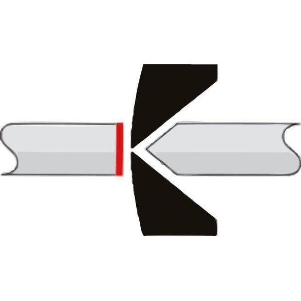 Knipex Szczypce tnące boczne do tworzyw sztucznych KNIPEX 72 01 140-160-180 7884389 4003773043713