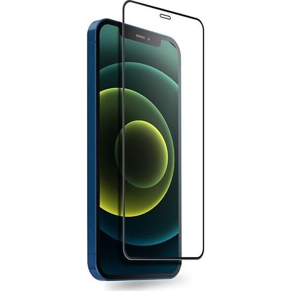 Crong Crong Anti-Bacterial 3D Armour Glass Szkło hartowane 9H na cały ekran iPhone 12 Mini + ramka instalacyjna 7887750 5907731986977