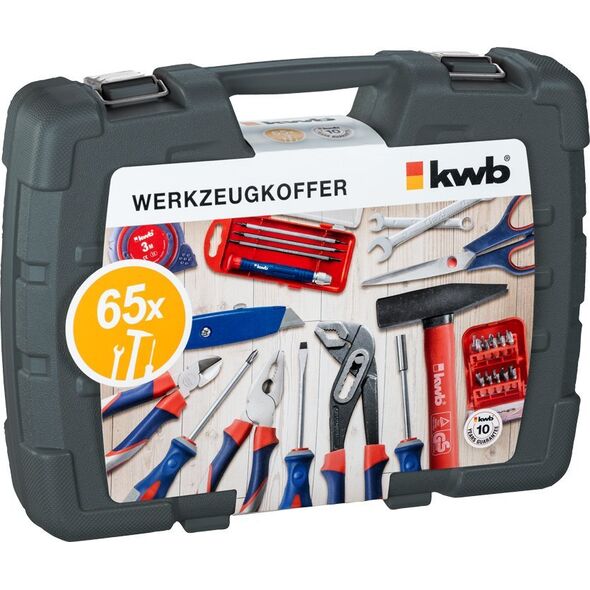 Zestaw narzędzi KWB kwb tool case 65-pcs. 370730 7892068 4009313707305