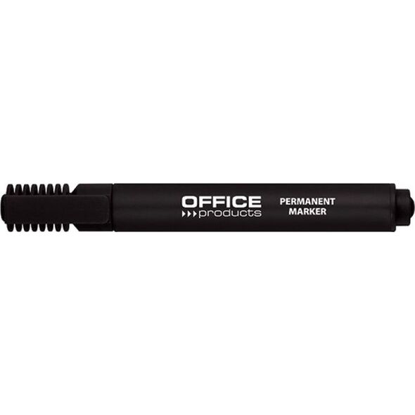 Office Products Marker permanentny OFFICE PRODUCTS, ścięty, 1-5mm (linia), czarny 7922358 5901503692516