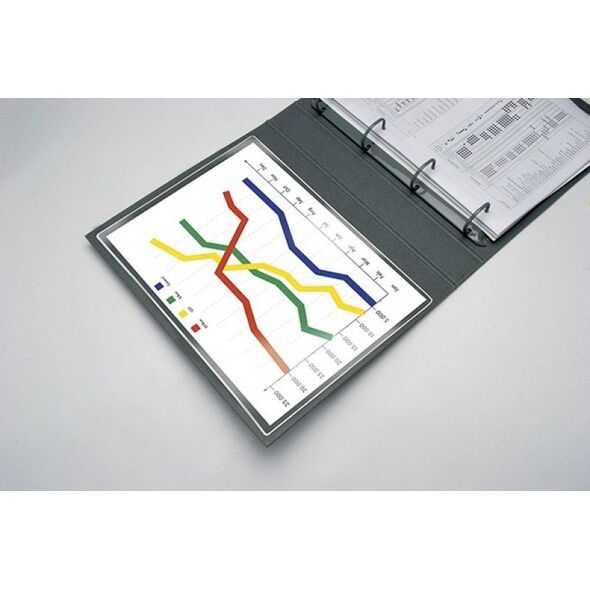 Q-Connect Kieszeń samoprzylepna Q-CONNECT, A4, 220x305mm, 5szt., transparentna 7922430 5705831270534