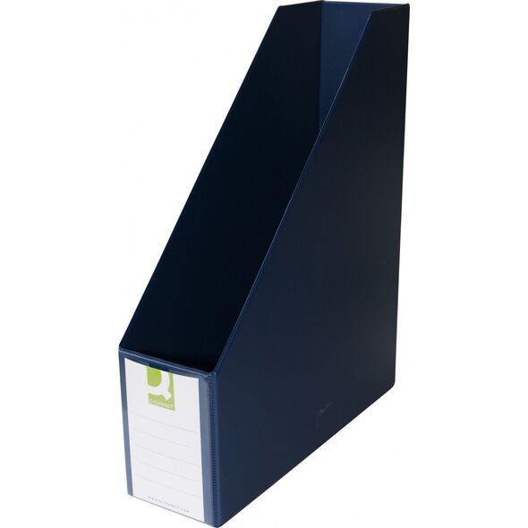 Q-Connect Pojemnik na dokumenty Q-CONNECT, PVC, A4/76, żółty 7922644 5705831162143
