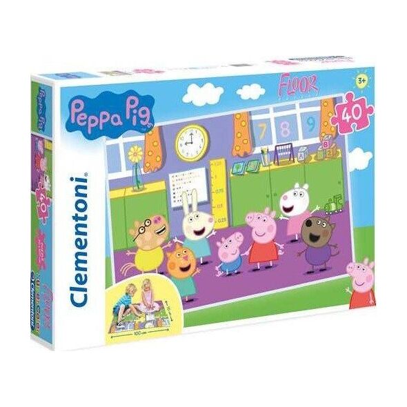 Clementoni Puzzle 40 podłogowe Peppa Pig 7926873 8005125254583