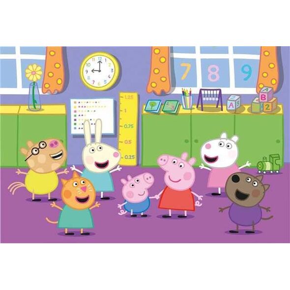 Clementoni Puzzle 40 podłogowe Peppa Pig 7926873 8005125254583