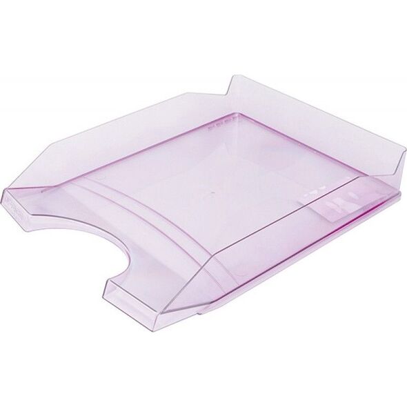Office Products Szufladka na biurko OFFICE PRODUCTS, polistyren/PP, A4, transparentna fioletowa 8012398 5901503658444