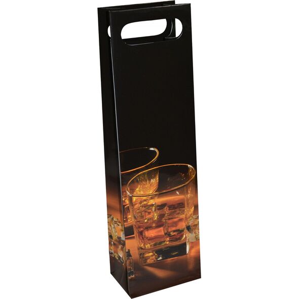 Office Products Torebka na alkohol OFFICE PRODUCTS, laminowana, 12x8x41,5cm, z rączką, mix wzorów 8012409 5901503606315