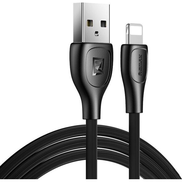Kabel USB Remax USB-A - Lightning 1 m Czarny (Remax) 8012742 6972174158341