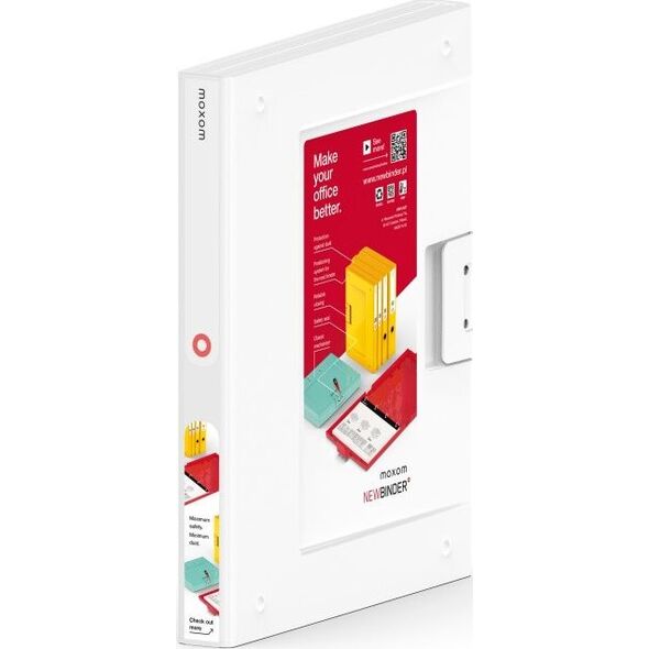 Segregator ORPLAST New Binder 4-ringowy A4 35mm biały (OR-1803W) 8012871 5902541803100