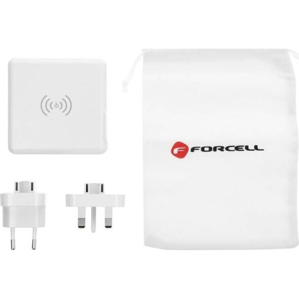 Ładowarka ForCell 2x USB-A 1x USB-C 3 A (5903396072475) 8013232 5903396072475