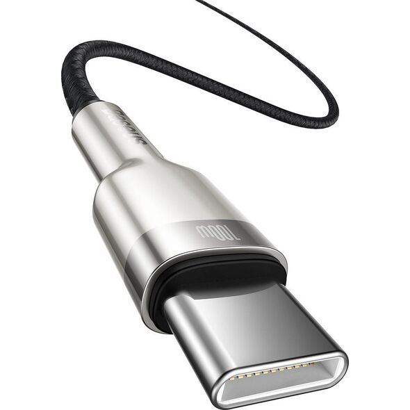 Kabel USB Baseus USB-C - USB-C 2 m Czarny (baseus_20210316145443) 8032340 6953156202368