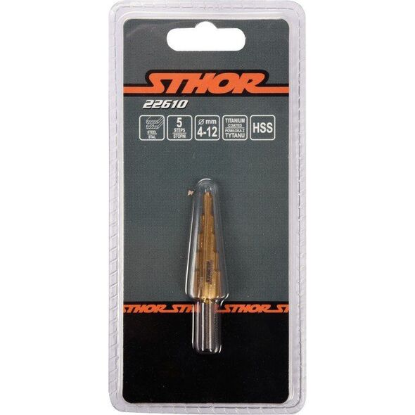 Wiertło Vorel WIERTŁO STOPNIOWE 4-12MM 8037194 5906083049743