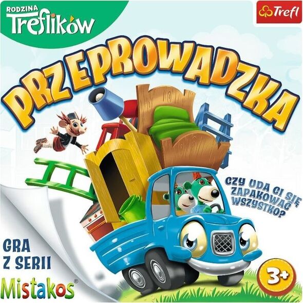 Trefl  Gra Przeprowadzka z Rodziną Treflików 8043197 5900511020717