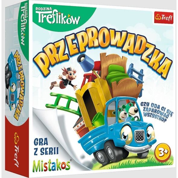 Trefl  Gra Przeprowadzka z Rodziną Treflików 8043197 5900511020717