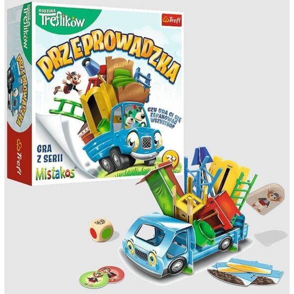 Trefl  Gra Przeprowadzka z Rodziną Treflików 8043197 5900511020717
