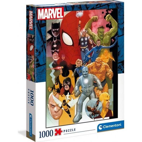 Clementoni Puzzle 1000 Marvel 39612 8043342 8005125396122