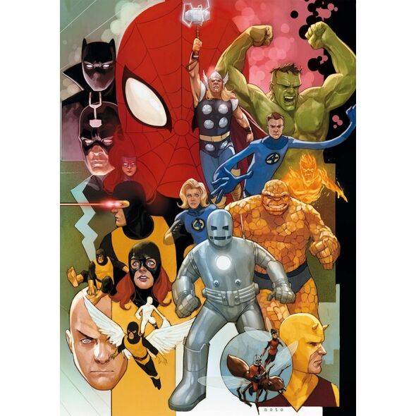 Clementoni Puzzle 1000 Marvel 39612 8043342 8005125396122