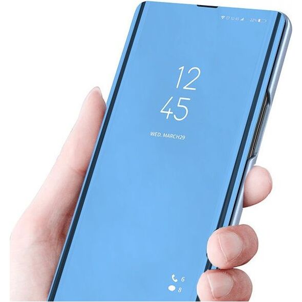 Hurtel Clear View Case futerał etui z klapką Samsung Galaxy A72 różowy 8089665 9111201927001