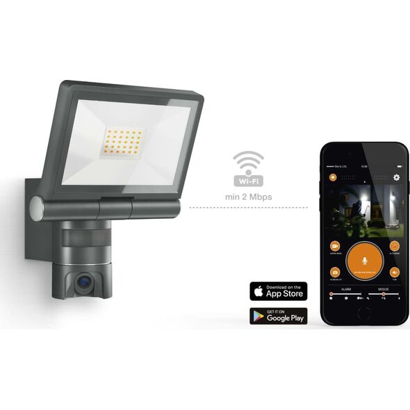 Naświetlacz Steinel Naświetlacz LED 21W XLED CAM1 z kamerą antracyt (ST065294) - Steinel 8092626 4007841065294