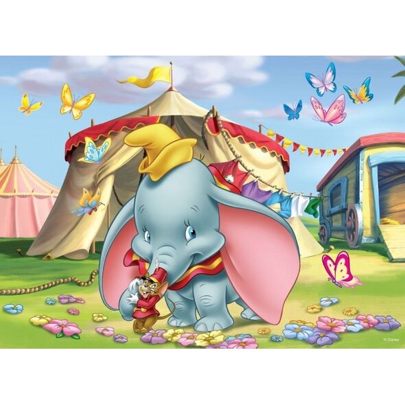 Lisciani Puzzle dwustronne maxi 35 Dumbo 8153394 8008324074150