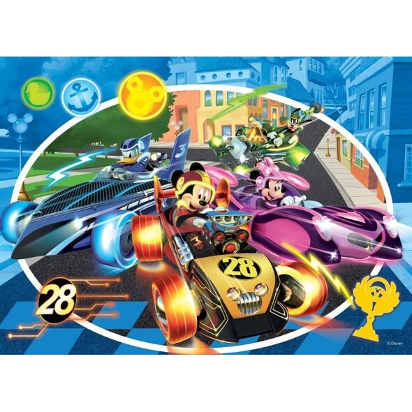 Lisciani Puzzle dwustronne maxi 24 Myszka Miki 8153406 8008324074099