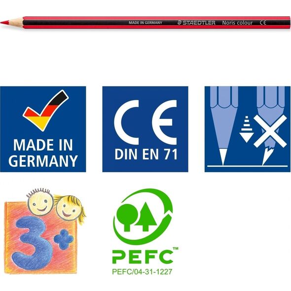 Staedtler STAEDTLER Buntstift Noris colour 8160450 4007817038734