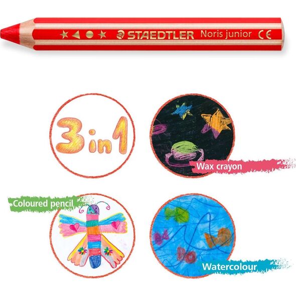 Staedtler STAEDTLER Buntstift Noris jun 18ST 8160452 4007817029206