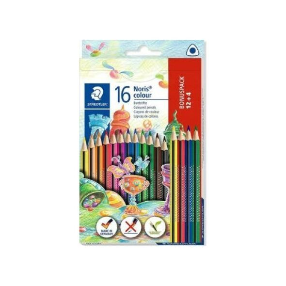 Staedtler STAEDTLER Buntstift Noris colour 12+4 8160460 4007817374771
