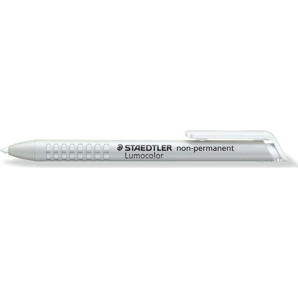 Staedtler STAEDTLER Trockenmarker Lumocolor non-perm weiß 8160769 4007817718483