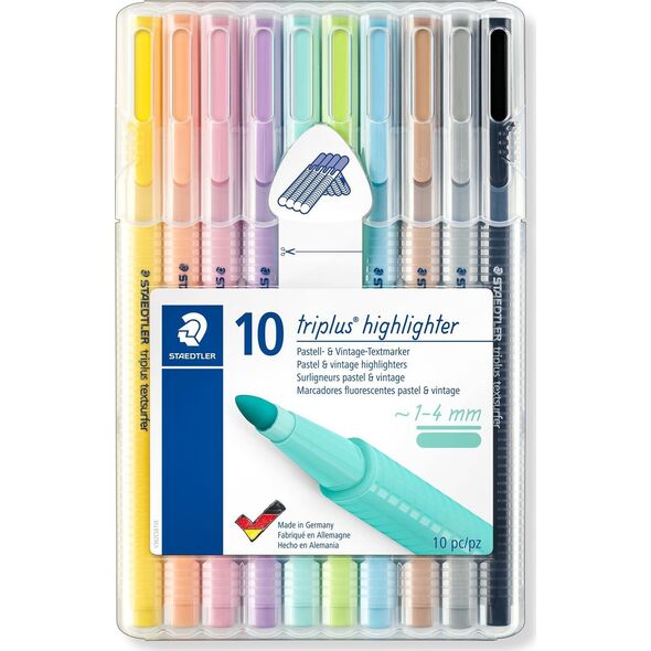 Staedtler STAEDTLER Textmarker triplus textsurfer 10St Box 8160804 4007817188545