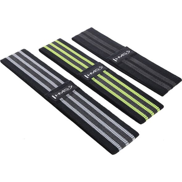 HMS Hip Band HB20 Set różne poziomy oporu w zestawie wielokolorowy 3 szt. 8176451 5907695586602