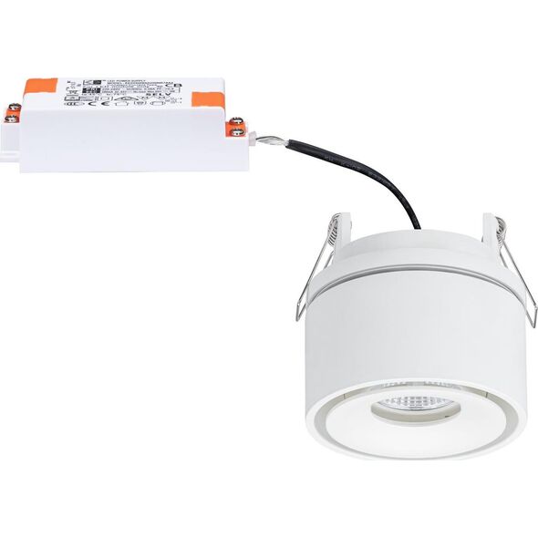 Paulmann Oprawa wpuszczana LED Spircle biała mat 8,0W 3000K 36 st. 8196735 4000870933725