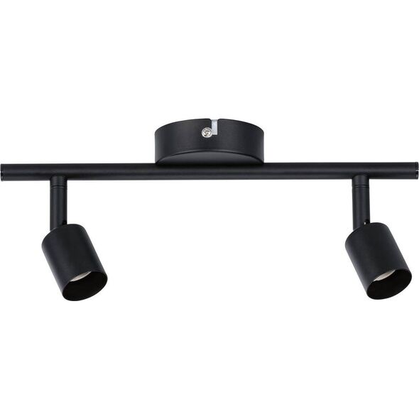 Lampa sufitowa Paulmann Spotlight Carolina max 2x10W GU10 schwarz matt 230V Metall 8196744 4000870667569