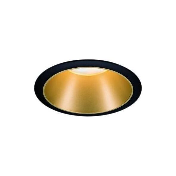 Paulmann Oprawa wbudowana Cole Coin 3-st ścimnianie LED 3x6,5W 2700K 230V Czarny/Złoty-Mat /Tworzywo sztuczne 8196959 4000870934043