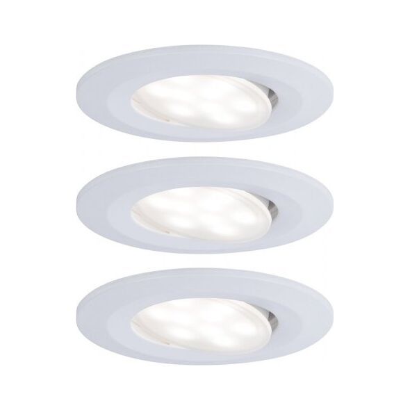 Paulmann Zestaw Calla IP65 ruchome LED 680lm 4000K 3x6W 230V Biały Mat 8196971 4000870999271