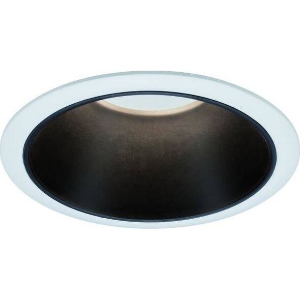 Paulmann Oprawa wbudowana Cole Coin 3-st ścimnianie LED 1x6,5W 2700K 230V Biały/Czarny Mat /Tworzywo sztuczne 8196985 4000870934012