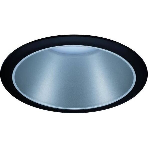 Paulmann Oprawa wbudowana Cole Coin 3-st ścimnianie LED 1x6,5W 2700K 230V Cz/Srebrny-Mat /Tworzywo sztuczne 8196987 4000870934074