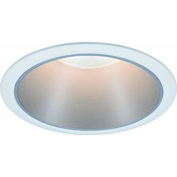 Paulmann Oprawa wbudowana Cole Coin 3-st ścimnianie LED 1x6,5W 2700K 230V Bia/Srebrny-Mat /Tworzywo sztuczne 8196988 4000870934098