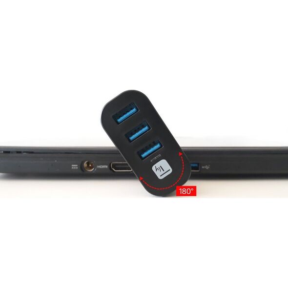 HUB USB Techly 3x USB-A 3.0 (IUSB3-HUB3-ROTB) 8198968 8059018361766