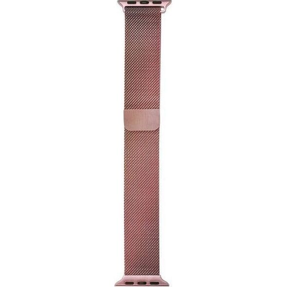 Crong Pasek Milano Steel Apple Watch 38/40 mm różowe złoto 8236708 5907731987394