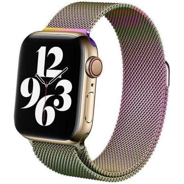 Crong Pasek Milano Steel Apple Watch 38/40 mm opalizujący 8236709 5907731987400