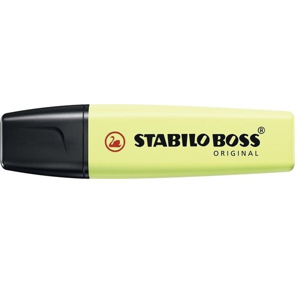 Stabilo ZAKREŚLACZ STABILO BOSS PASTELOWY CYTRYNOWY 70/133 8250593 4006381557931