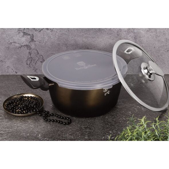 Berlinger Haus Garnek granitowy 20cm berlingerhaus bh-6604 shiny black 8251293 5999108415142