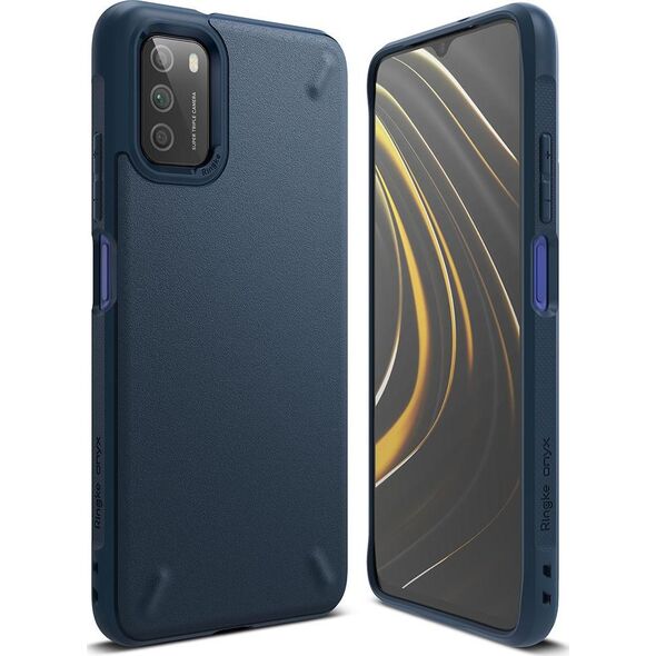 Ringke Ringke Onyx wytrzymałe etui pokrowiec Xiaomi Poco M3 granatowy (OXXI0002) 8348606 8809785456017