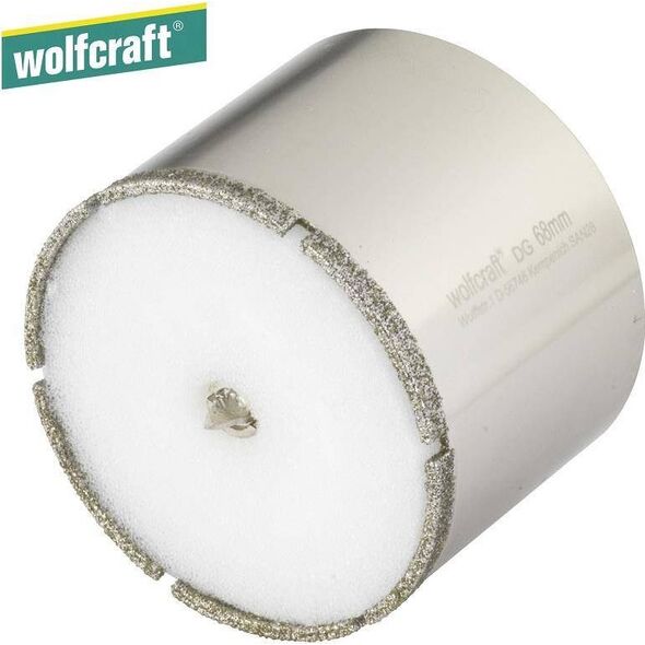 Wolfcraft OTWORNICA DIAMENTOWA DO PŁYTEK 74 MM WOLFCRAFT CERAMIC WF5932000 WOLFCRAFT 8362742 4006885593206