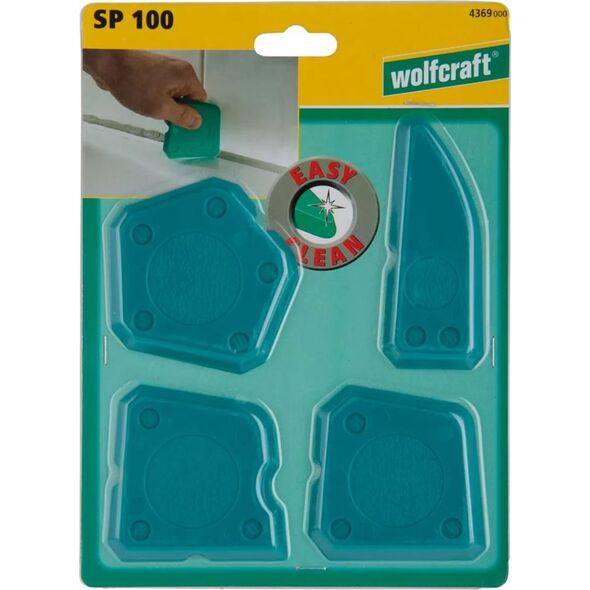 Wolfcraft Zestaw szpachelek do fug 8363119 4006885436909