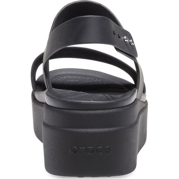 Crocs Sandały sportowe damskie Brooklyn Low Wedge czarne 39-40 8403063 191448544963