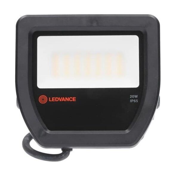Naświetlacz Ledvance Projektor FLOOD LED PFM 20W/4000K SYM 100 BK LEDV 4058075421011 8404589 4058075421011